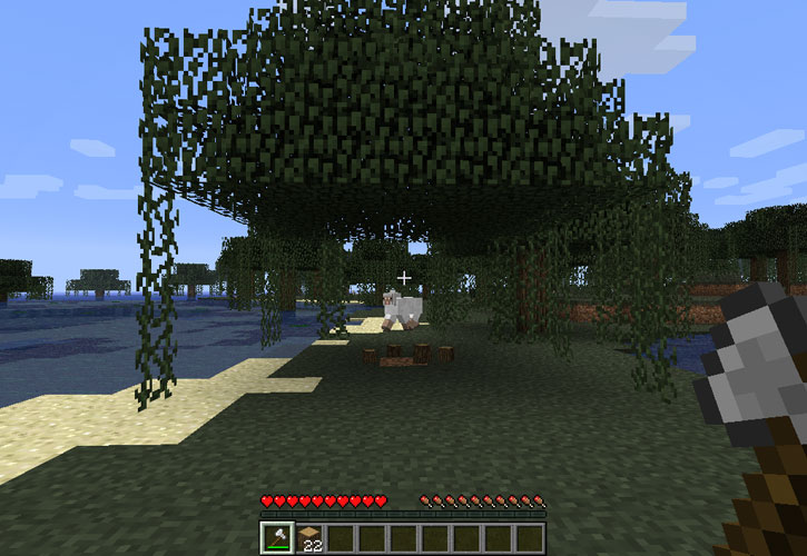 Treecapitator для Minecraft 1.3.2